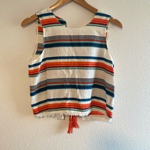Moon River size Small tie back top